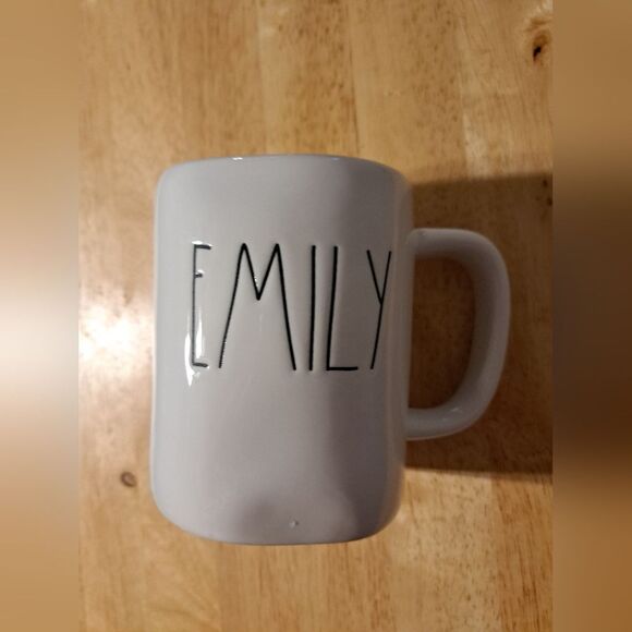 RAE DUNN EMILY coffee mug - Picture 1 of 4
